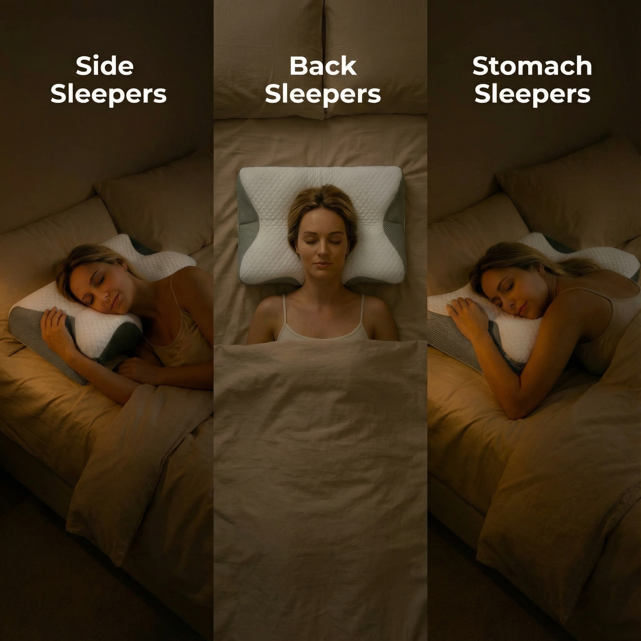 Menoola AlignCloud™ Contour Pillow